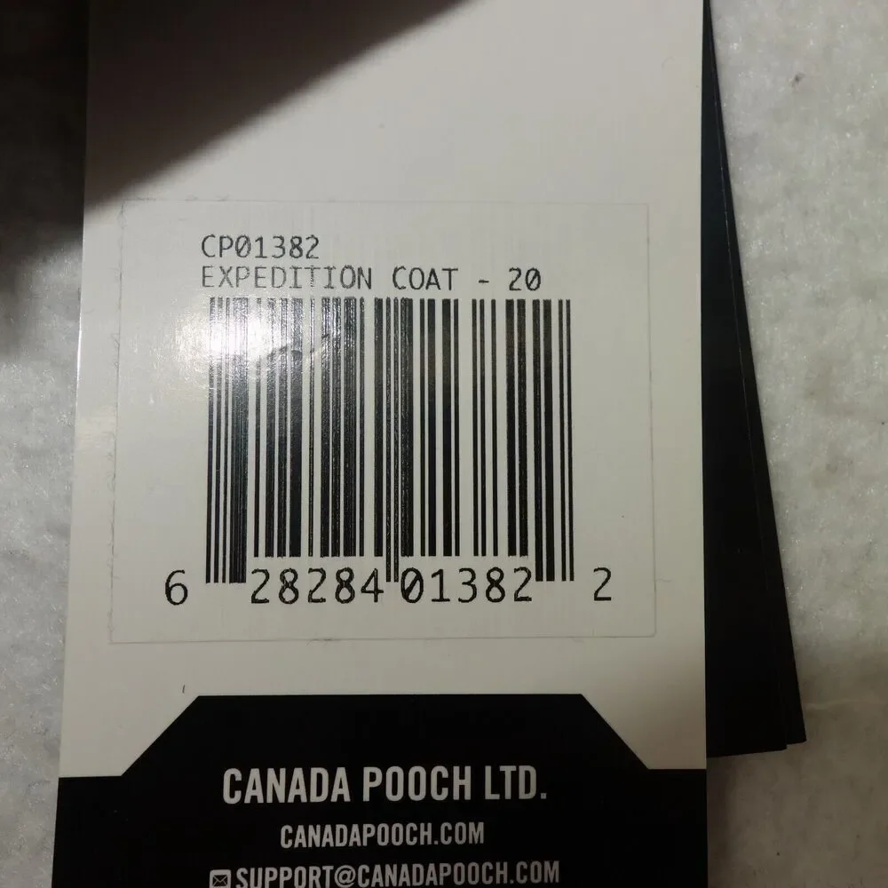 NEW Canada Pooch GRAY Expedition Dog Coat Fleece-Line Jacket 5-8 lbs 10